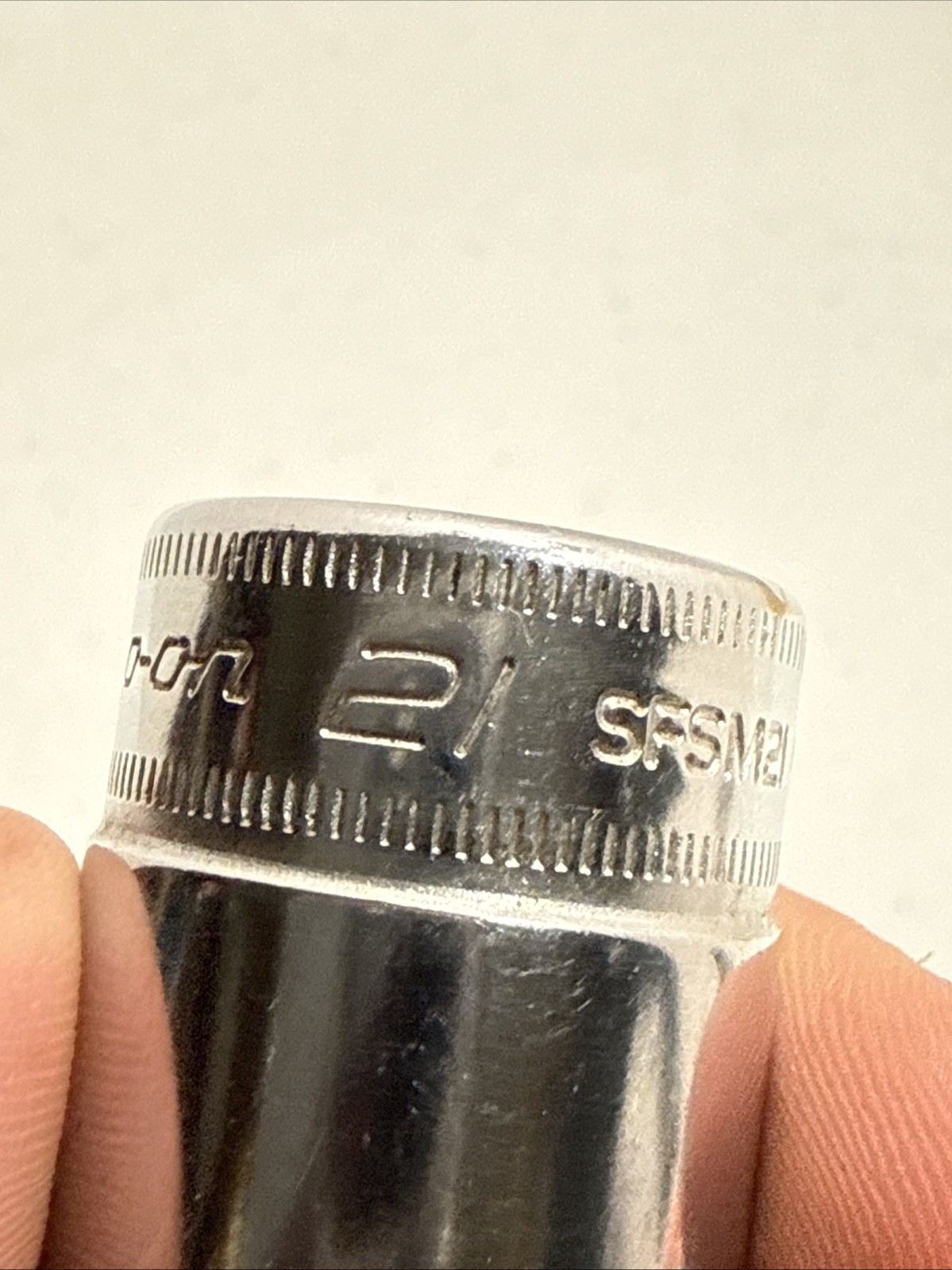 Snap on Tools SFSM21 21mm Metric Drive Deep Socket 3/8″ Drive 6 Point USA