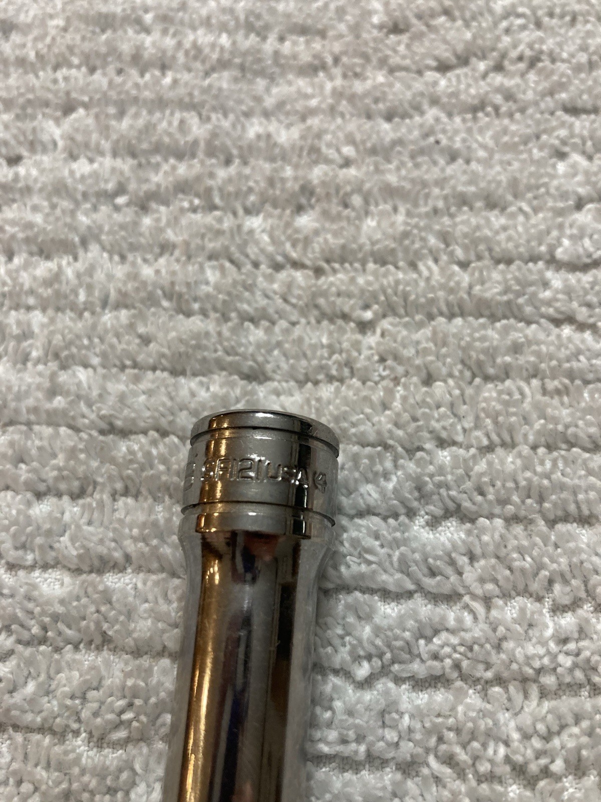 NEW – Snap-on Tools USA 3/8″ Drive 12-POINT SAE 3/8” DEEP Chrome Socket SF121