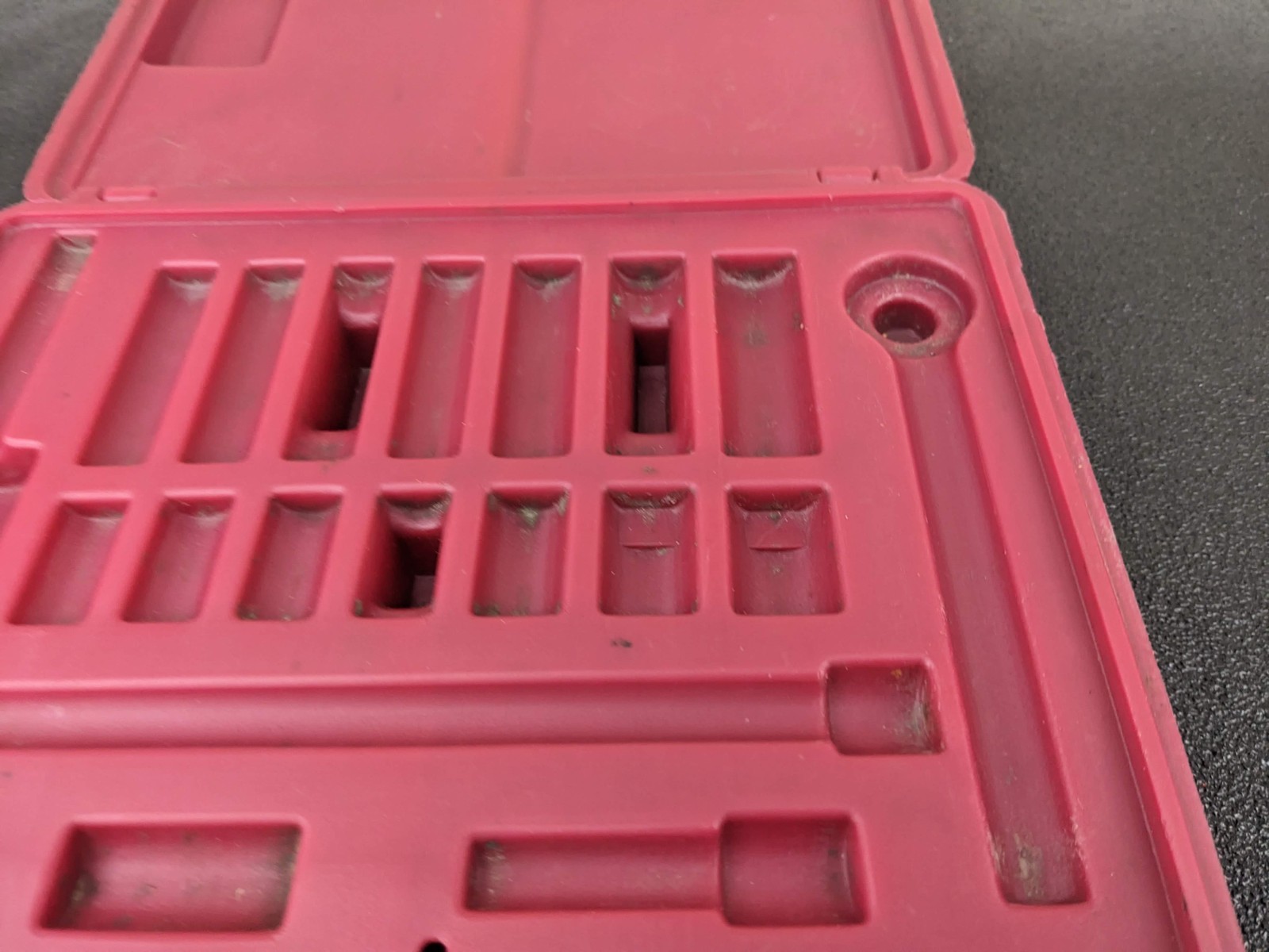 #bp279 Mac Tools Case for SAE 1/4″ Drive General Service Set Socket – NO TOOLS