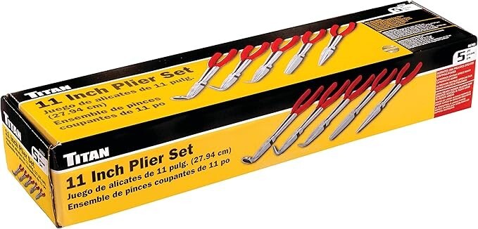 Titan 60769 5pc. 11in. Pliers Set