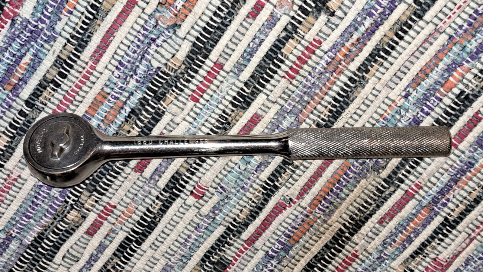 Vintage Challenger 1660 Model-2. 1/2″ Drive Ratchet Good Condition Made In USA