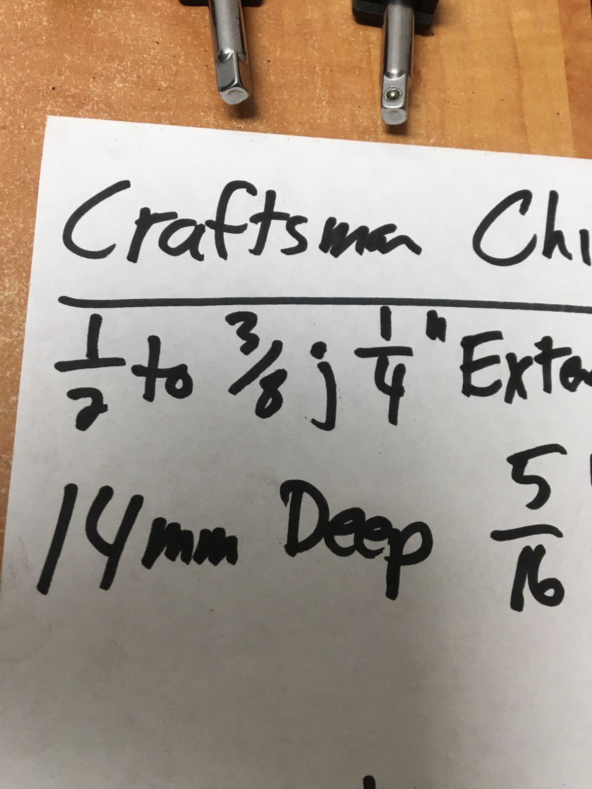 Craftsman Socket 1/4 3/8 Drive Lot of 10 SAE Metric sockets extensions torx