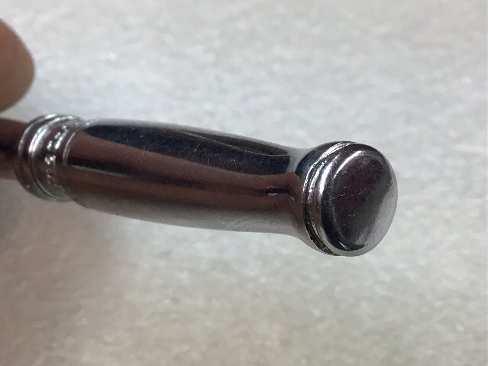 Snap-On#TM70B – 1/4” Dr., Chrome, 4.25” Long, Stubby Ratchet, Rebuilt-USA-NICE-