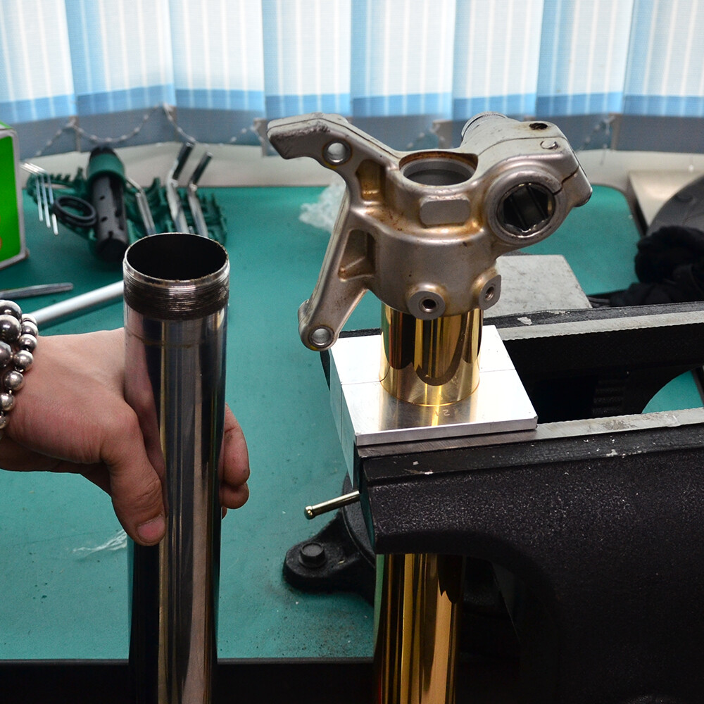 CNC Motorcycle Fork Holding Holder Tool For 41MM/43mm/45mm/46mm Forks Tube