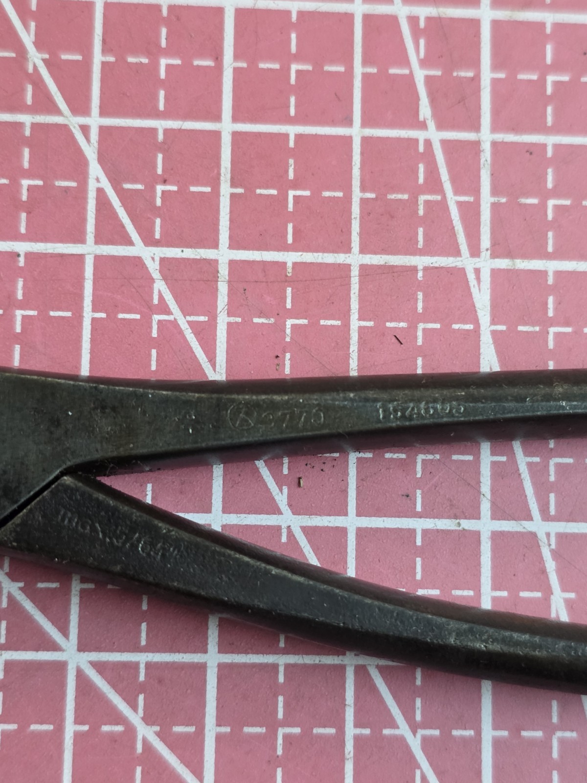 Vintage 1900s Zangen Union Germany Piano Wire Cutters Max 5/64 Size 26 27 24 18