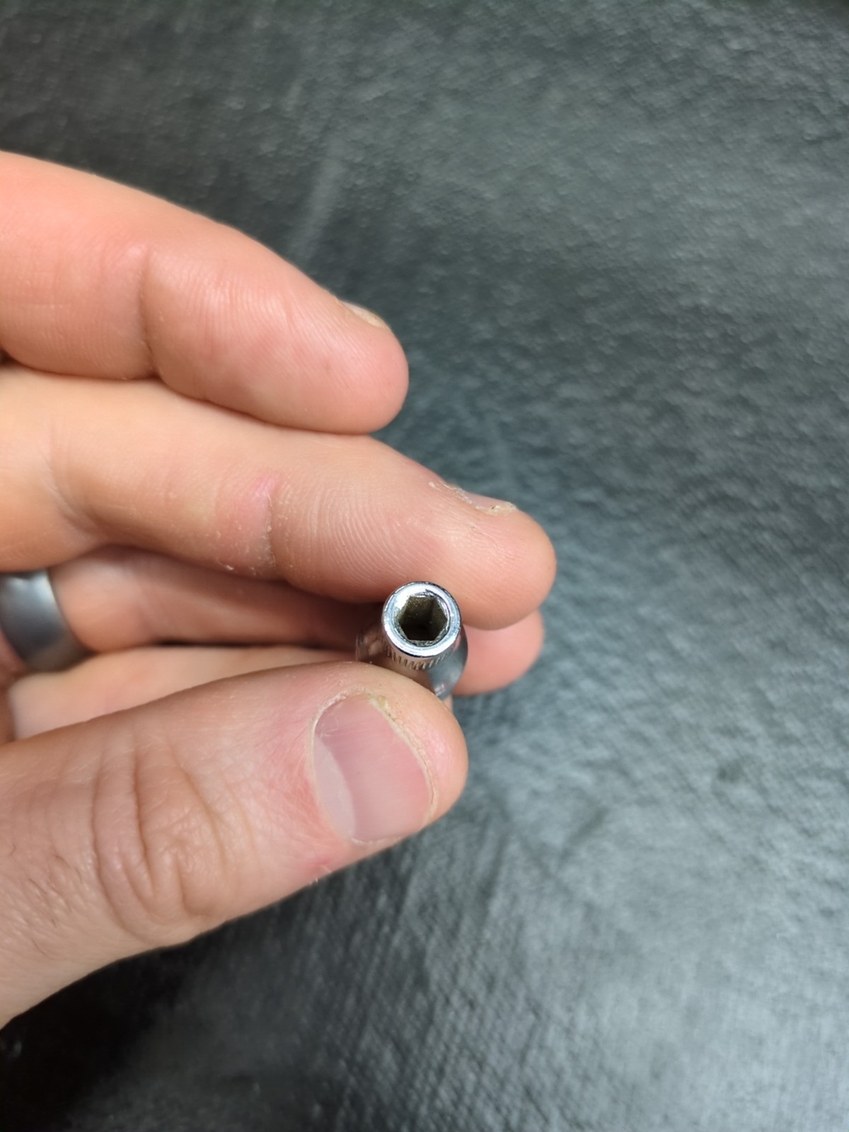 Craftsman 4mm Socket 6pt. 1/4″ Drive -G- 43505 (Top Knurl)