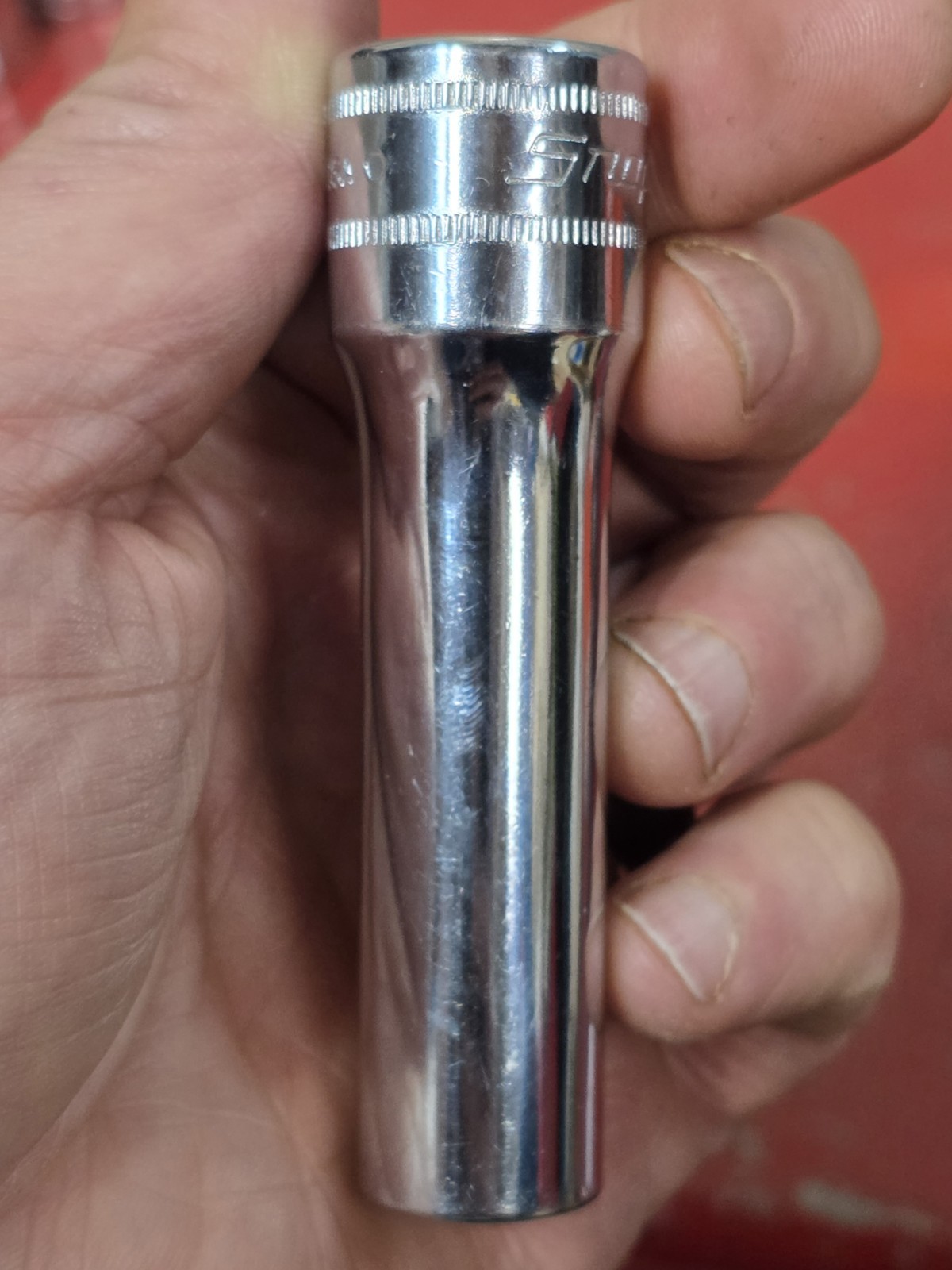 Snap-on 1/2″ Drive 12mm Deep Chrome Socket 12pt SM12B