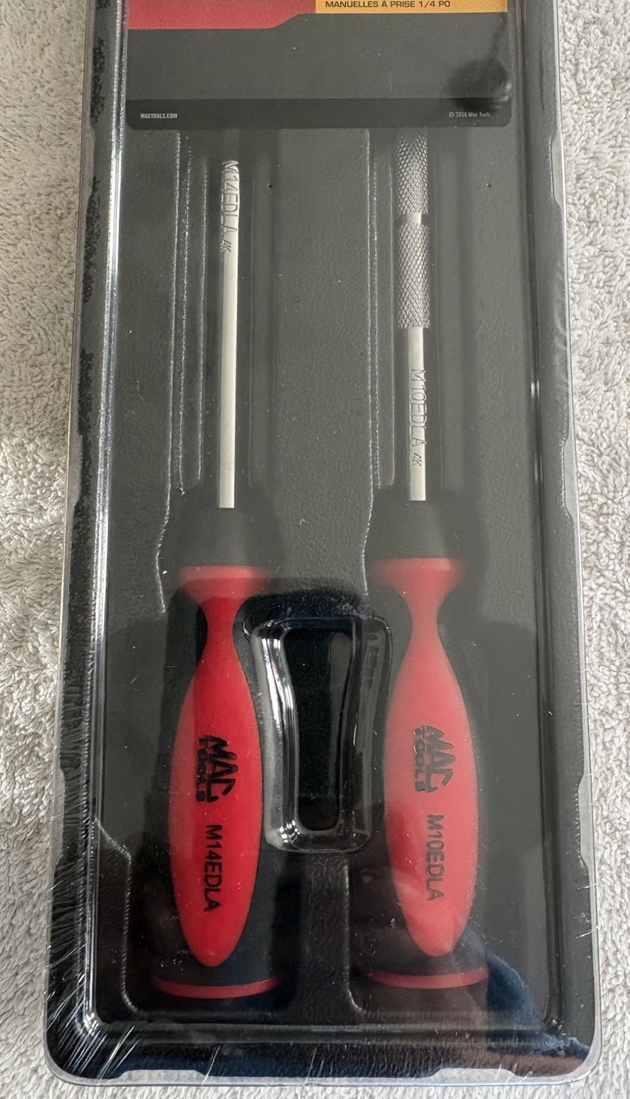 Mac Tools 3 Pc. 1/4” Drive Locking Hand Drive Extension Set w/Tray – LAST ONE