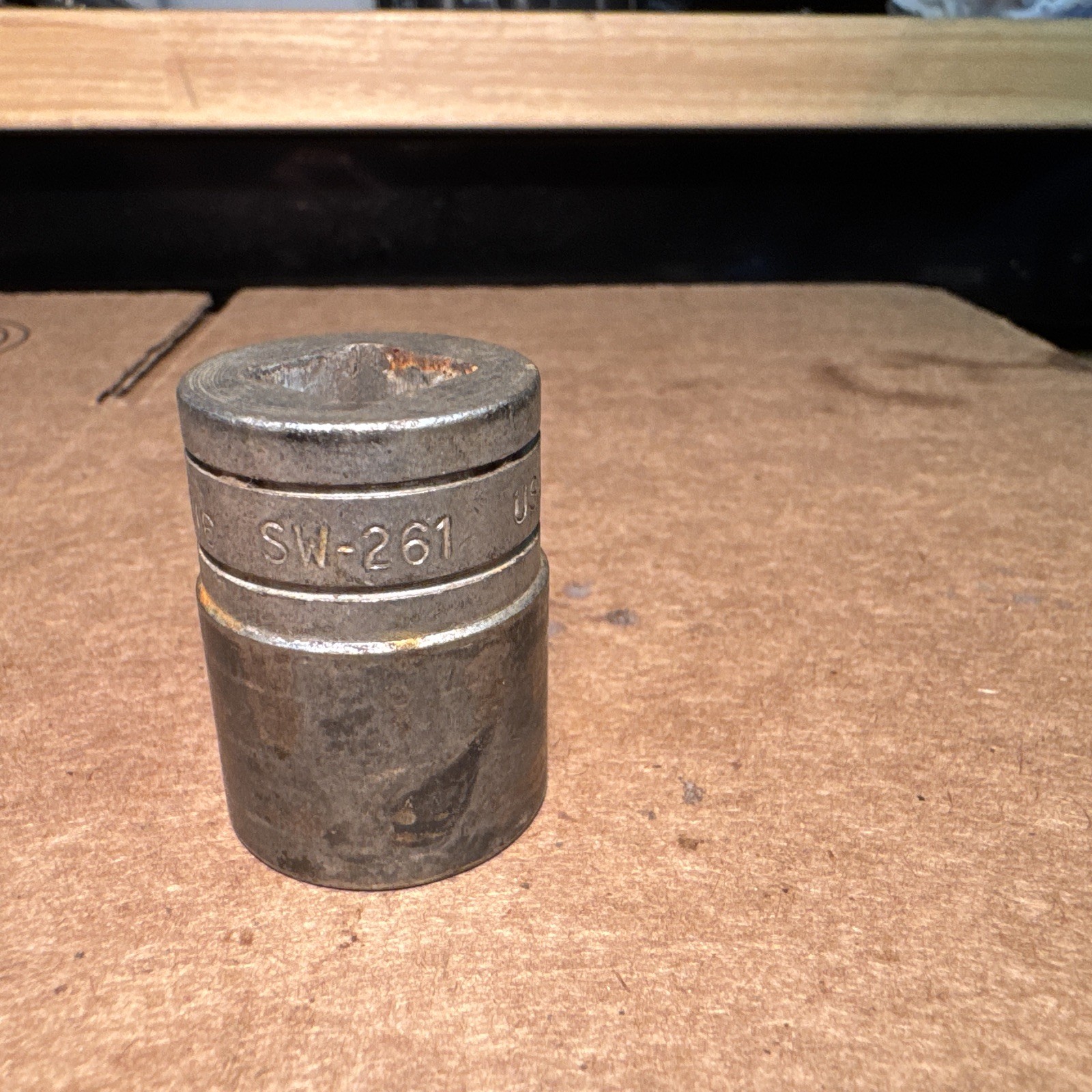 Snap-on Tools SW-261 1/2″ drive 13/16” 12 Point Socket USA Underlined Logo