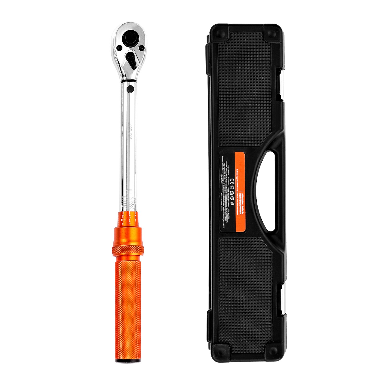 Click Torque Wrench Set 3/8Inch Drive 5-60 N.m / 3.7-44.3 lbf.ft
