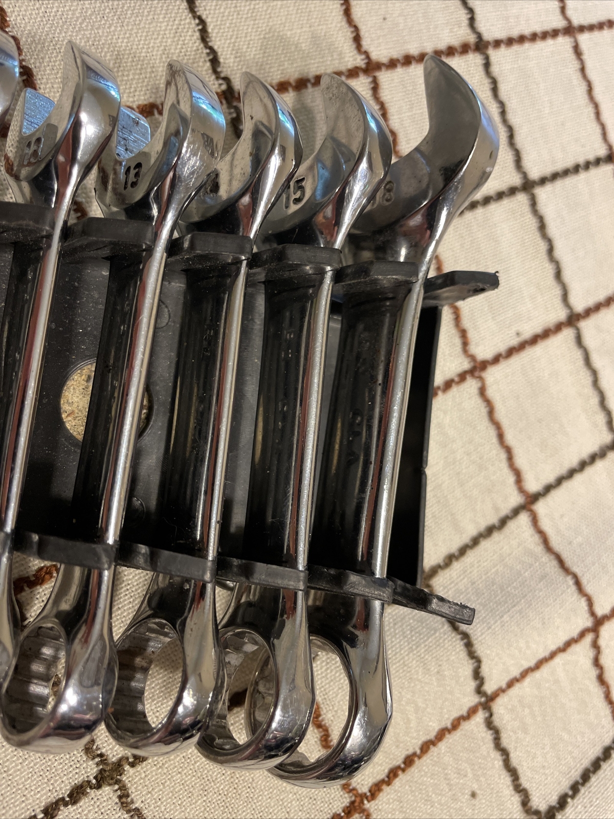 Titan CRV TOOLS MM 10-16 USA STUBBY 12 PT Combination WRENCH 4.5-6Inches
