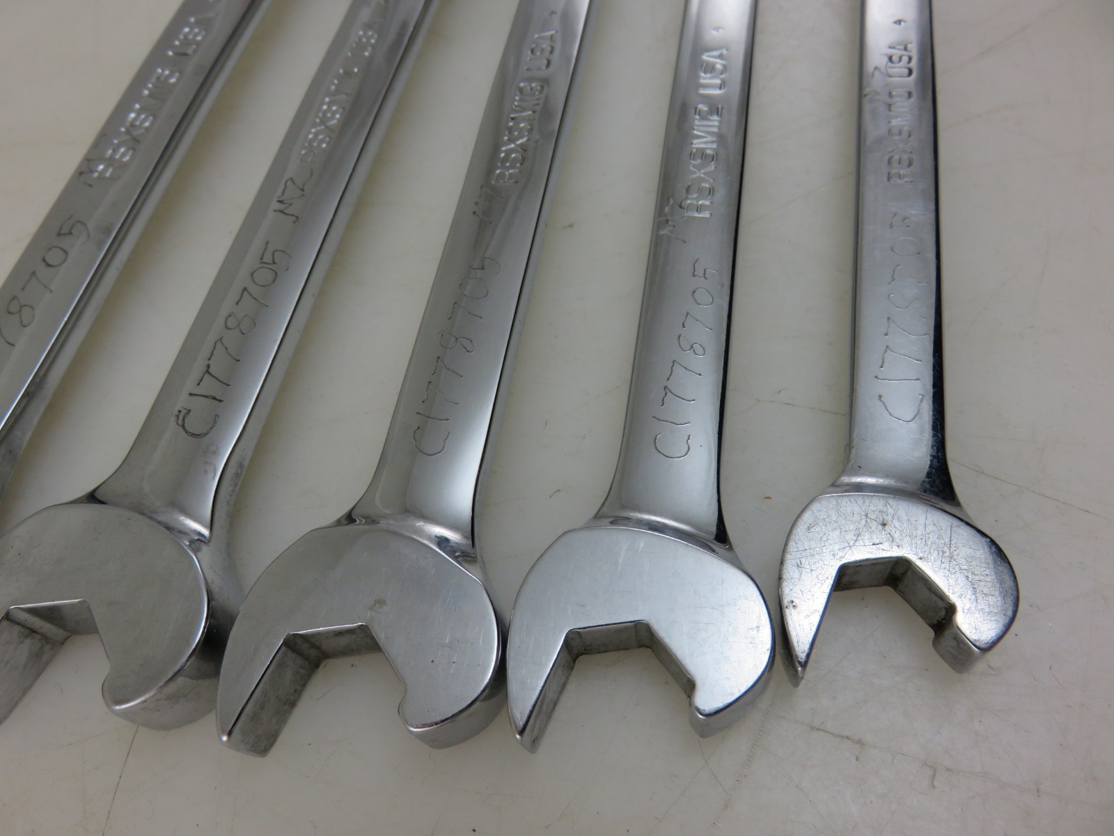Snap-On RSXSM METRIC Open End Line Flare Nut SPEED Wrench 10mm-15mm