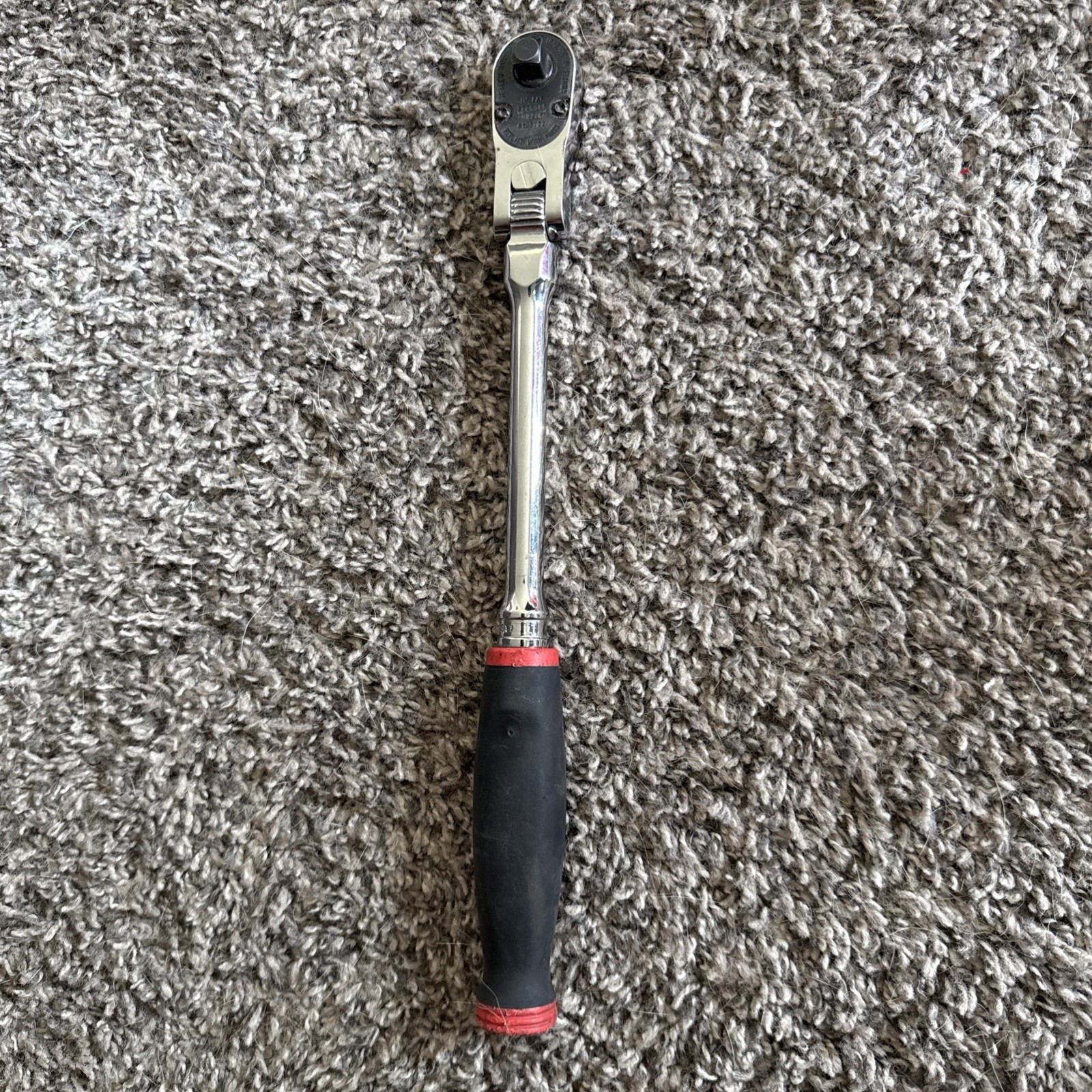 Snap on 3/8 Drive Flex Head Ratchet FHLX80B Used In Good Shape