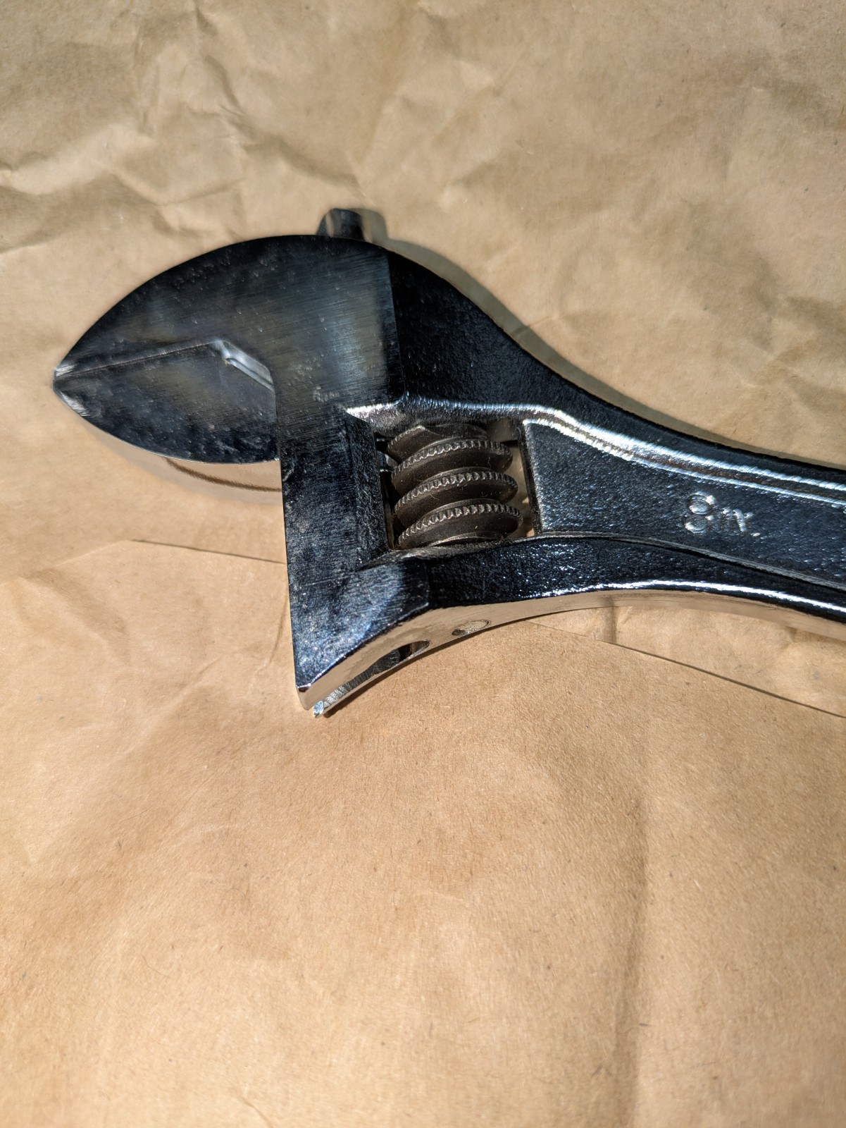 SK Professional Tools 8″ Adjustable Wrench Made In USA LIFETIME WARRANTY