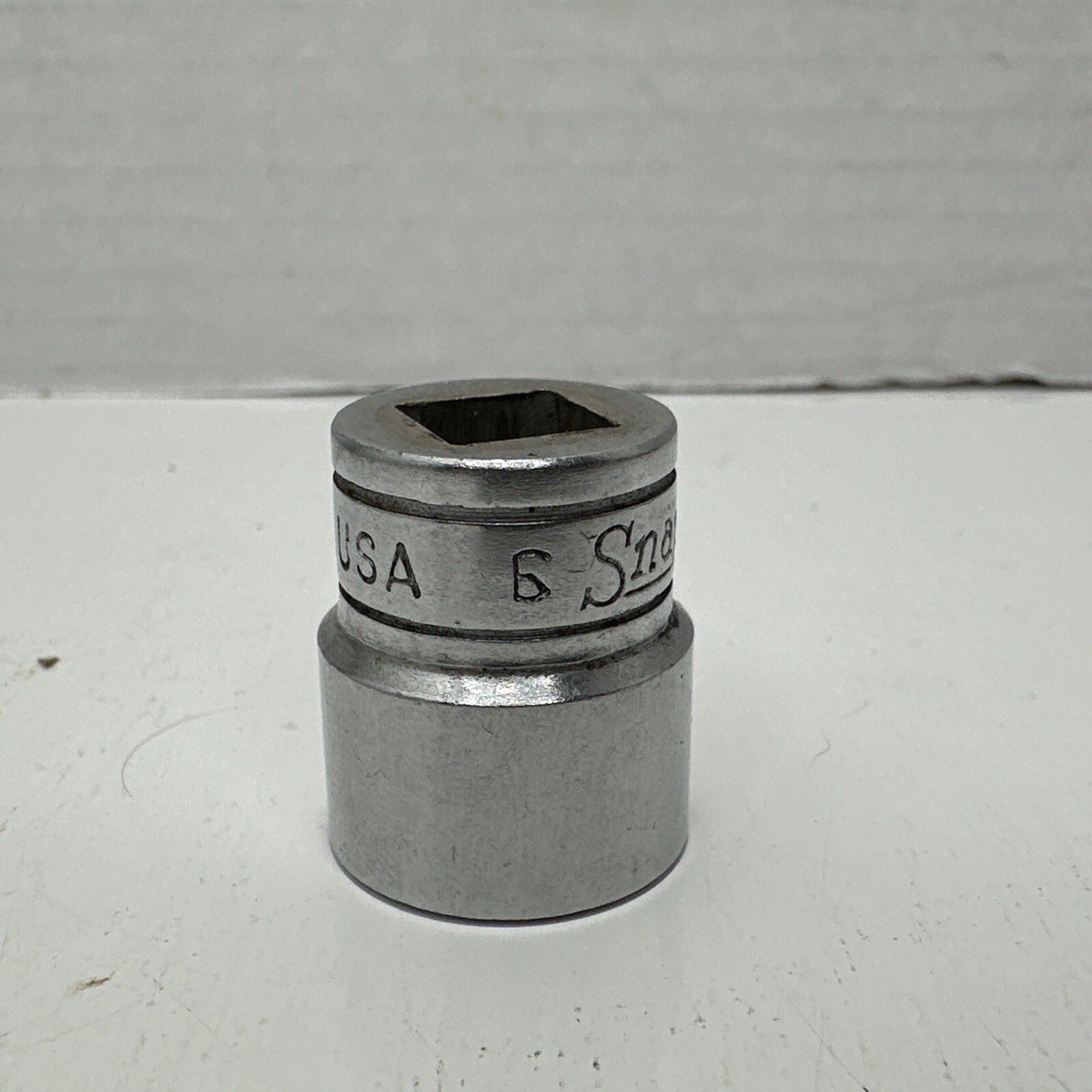 Vintage Snap On F201 5/8” Shallow Socket 3/8” Drive 12 Point USA