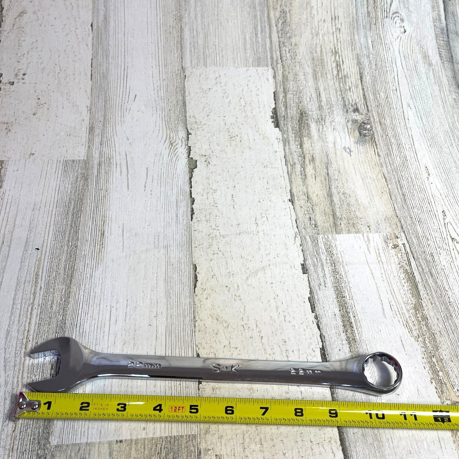 NOS SK Hand Tools 88322 22 mm – 12 point Regular Combination Wrench