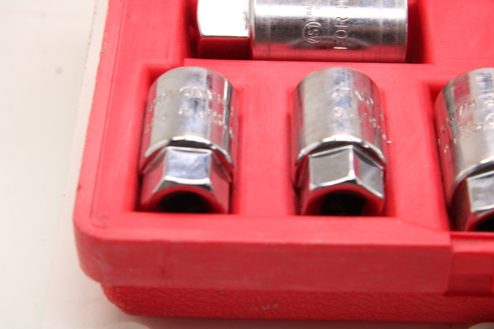 AST Tools 7 Piece SAE Chrome Standard Size Stud Puller/Remover Socket Set USA