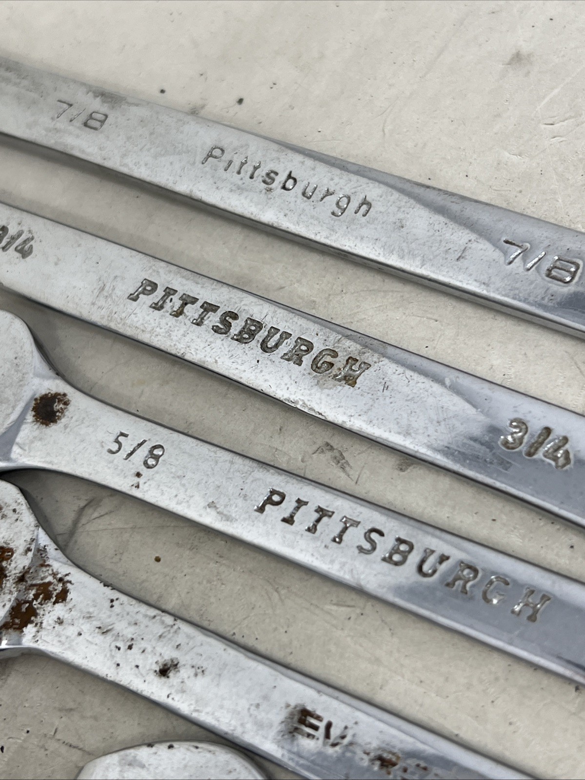 Mixed Lot of 25 Wrenches Pittsburg Durability Stanley Trades Pro
