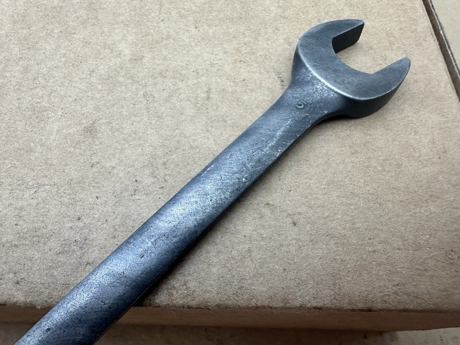 PROAMERICA 3018 DOUBLE OPEN END WRENCH 9/16 x 5/8 INCH Vintage Made USA Good