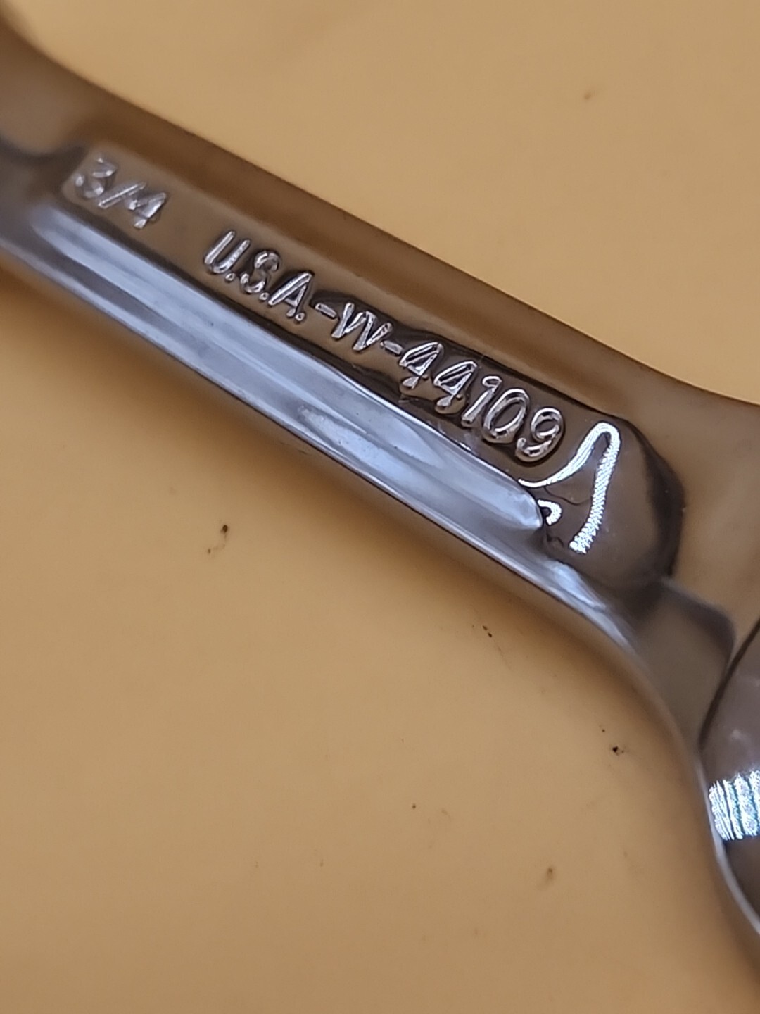 Craftsman Vintage NEW 3/4” Stubby Combination Wrench 12 Pts No. -VV-44109 USA