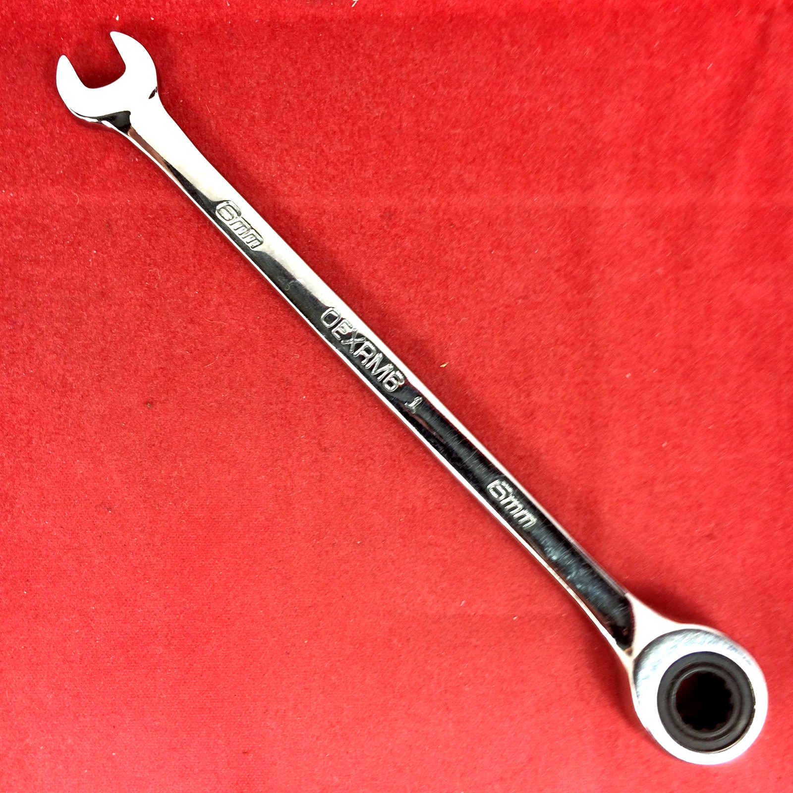 Excellent! Snap-on 6mm OEXRM6 Metric 0° Offset Ratcheting Wrench 2011