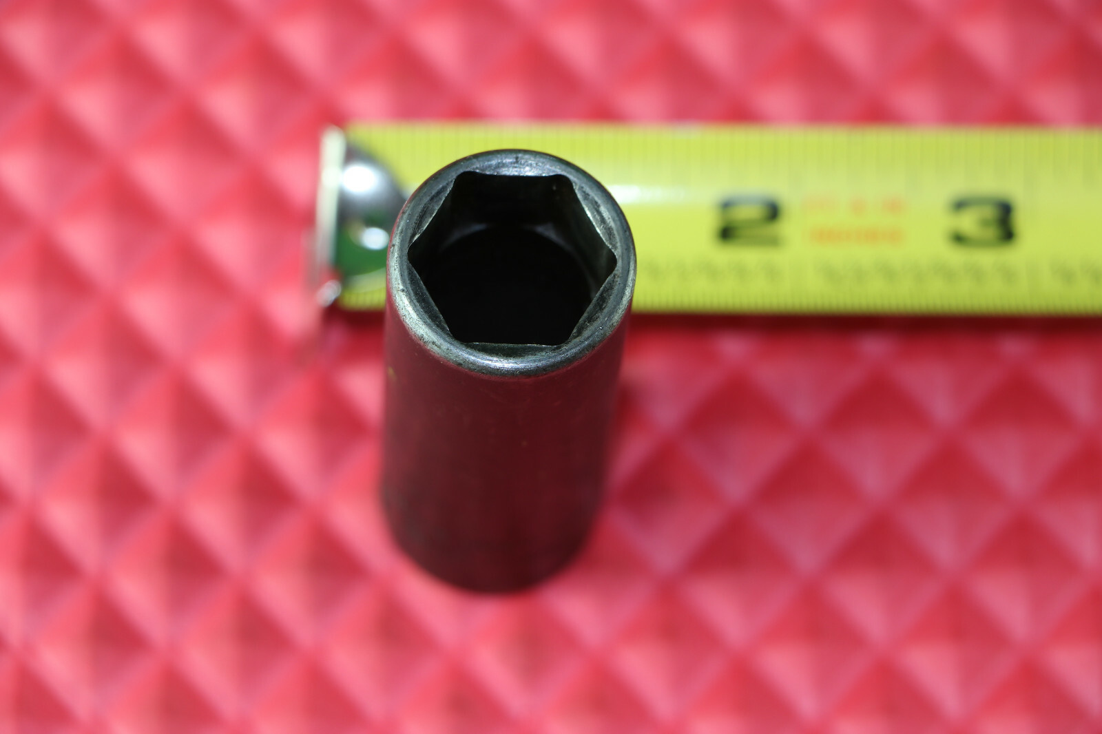 Snap-On Tools 11/16» SAE 3/8» Drive 6 Point Impact Deep Socket SIMF220 USA