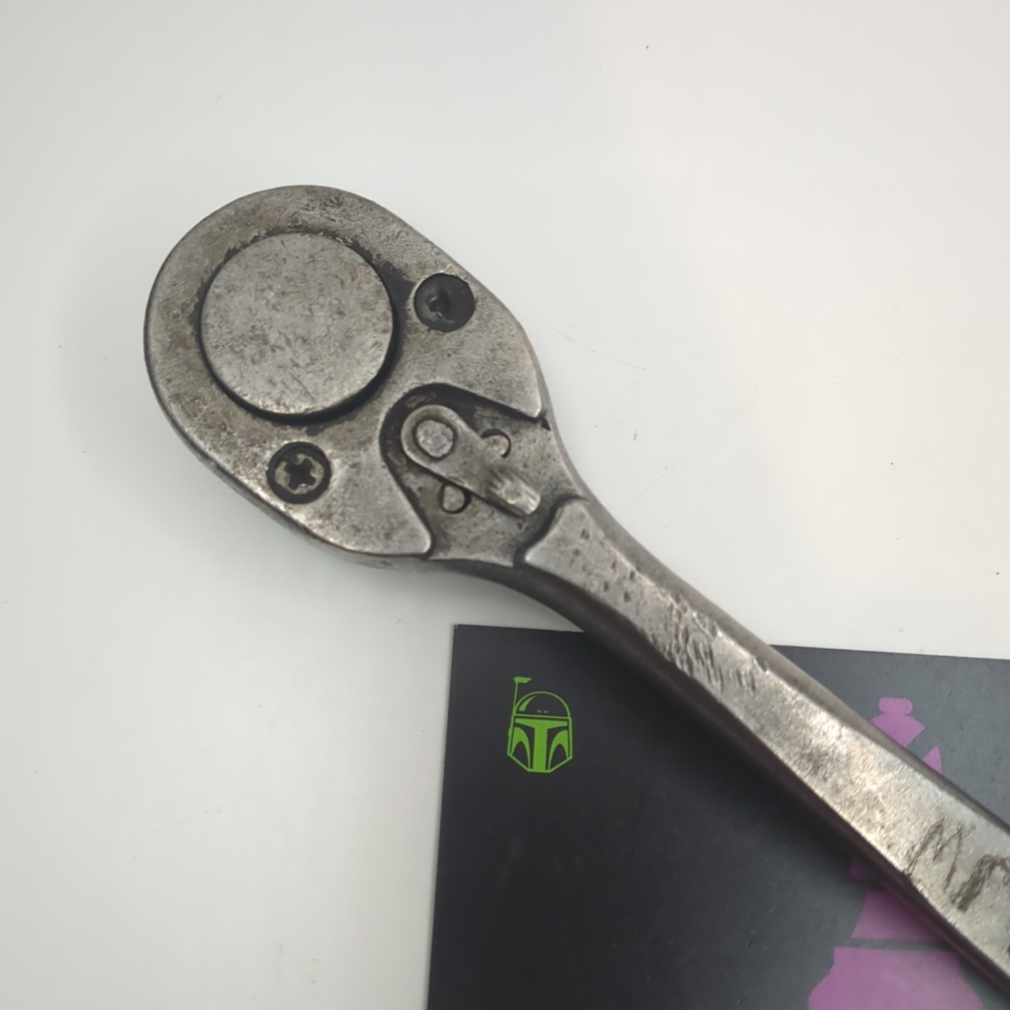 VINTAGE PLOMB PLVMB 5449 1/2″ DRIVE RATCHET PEBBLED FINISH – USA