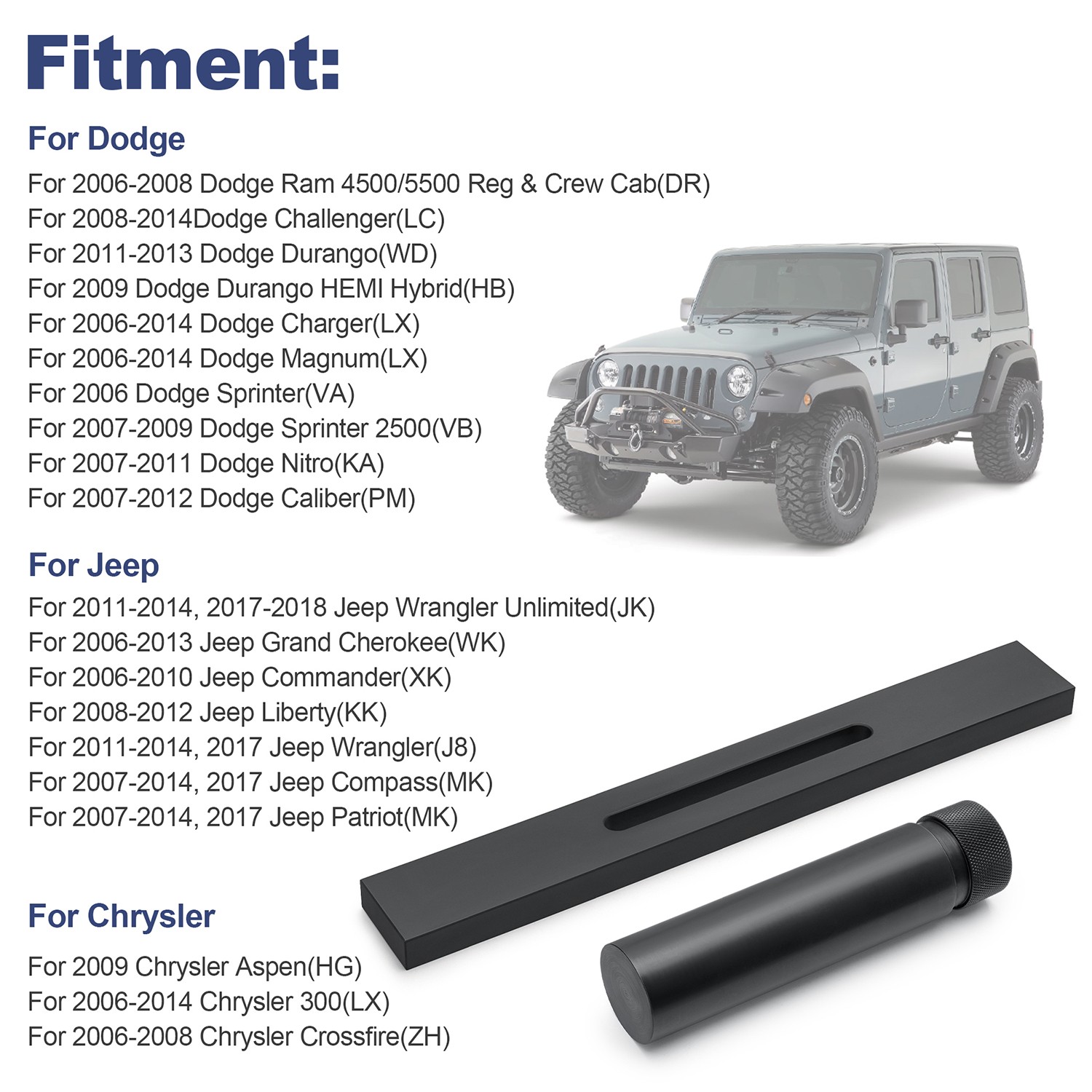 Intermediate Shaft End Play Gauge Tool 6311 6312 For Dodge Ram Wrangler JK