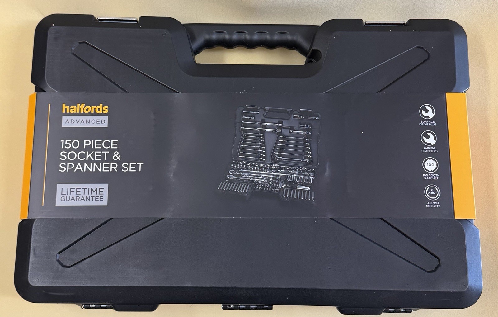 New Halfords Advanced Professional 150 piece socket set Lifetime guarantee 🔥