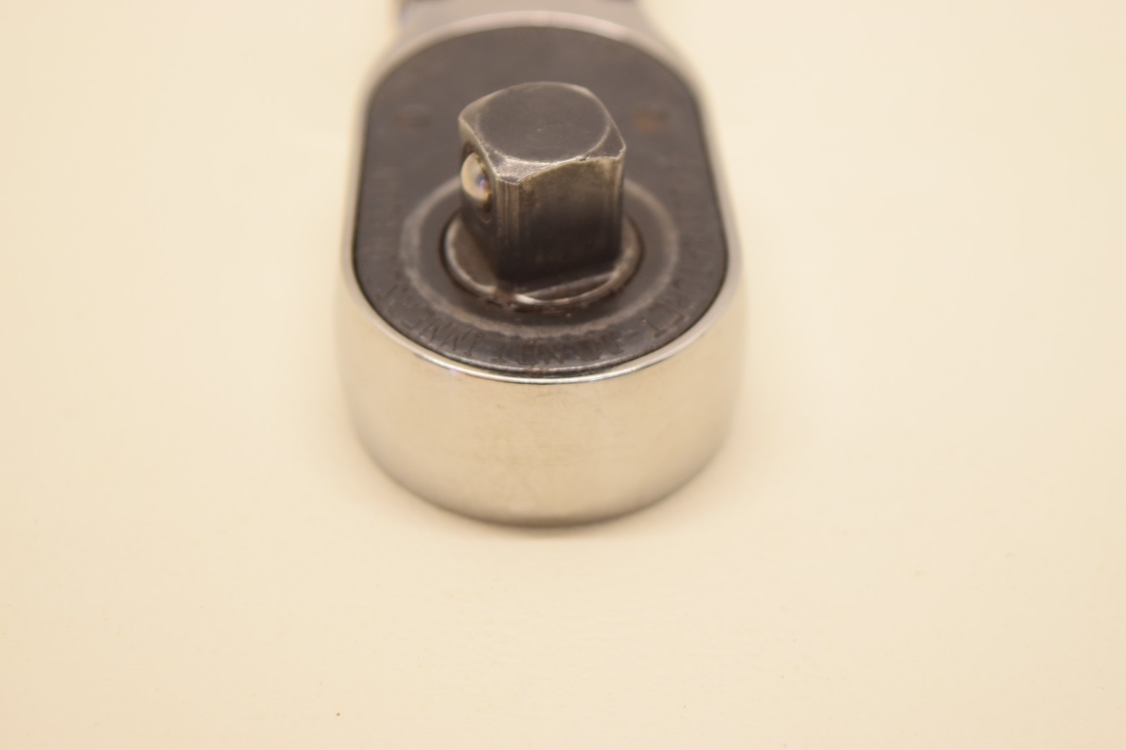 Snap-On 1/2 Drive SKF80A USA Stubby Handle Flex Head Ratchet – USED