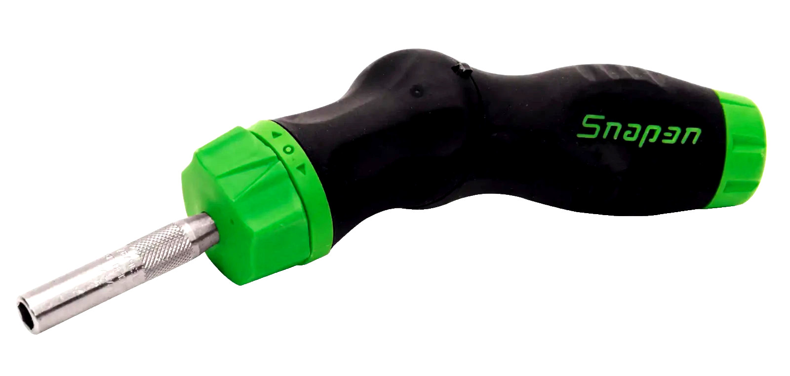 NEW Snap-on 5 POSITION Ratcheting Screwdriver SGDMRCE44G *GREEN SOFT HANDLE* NIB