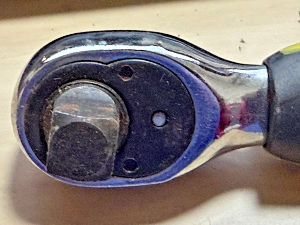 Dual 1/2 in-3/8 in Stubby Ratchet 5-1/2″ Long