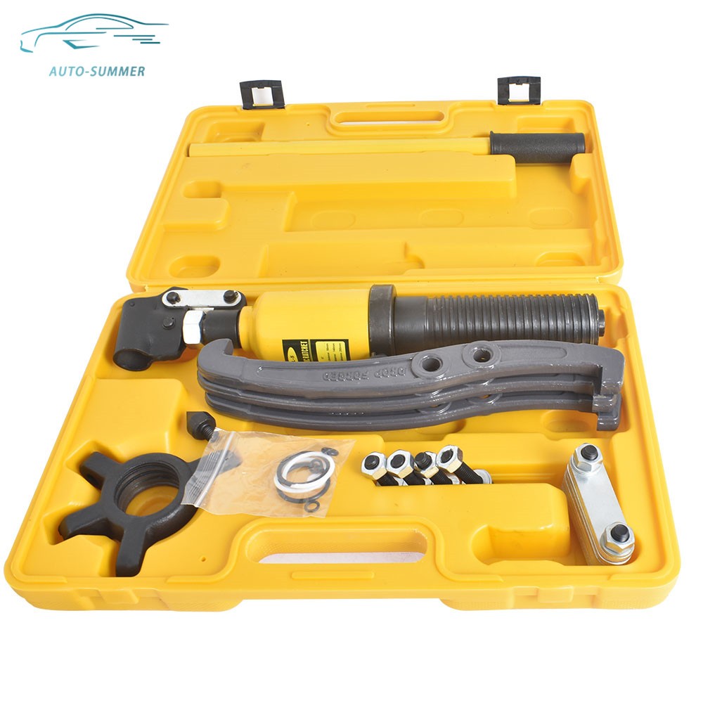 5T Hydraulic Bearing Gear Puller Wheel Hub Puller Separator Garage Tool 3-Jaws