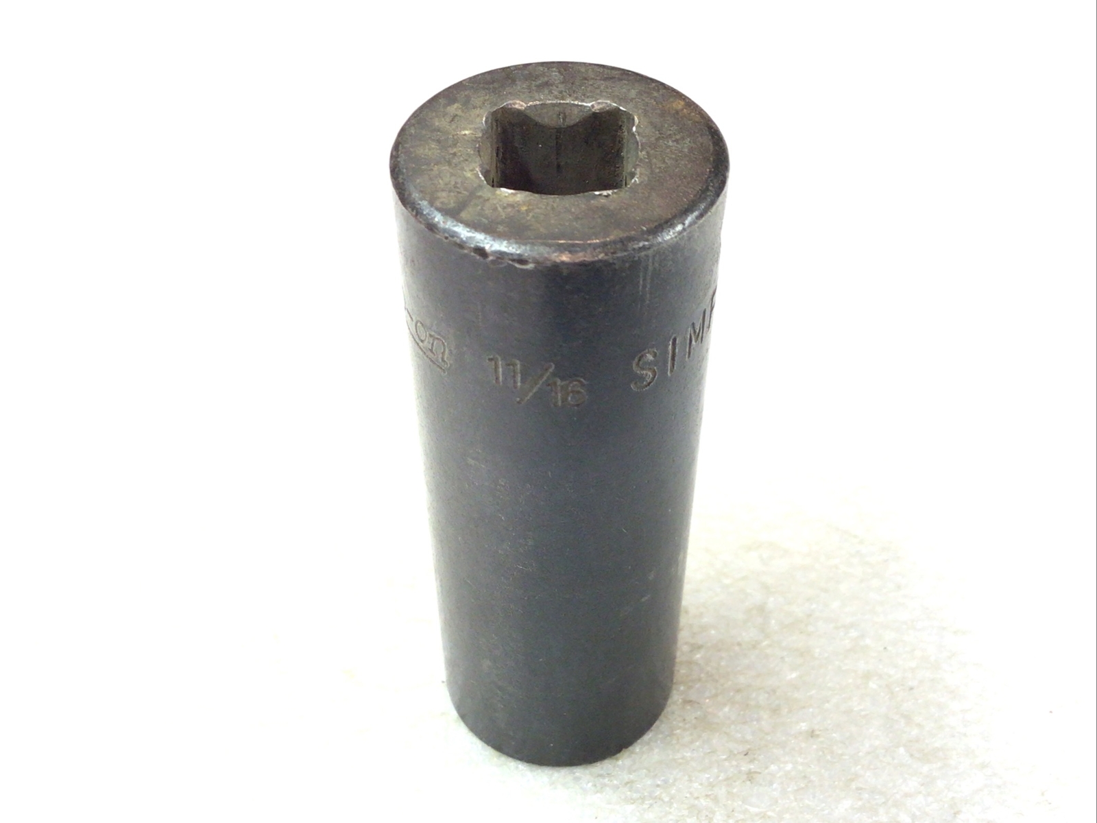 Snap On#SIMF220 – 11/16” , SAE, 6PT., 3/8” Dr., Deep, Impact Socket-USA-NICE-
