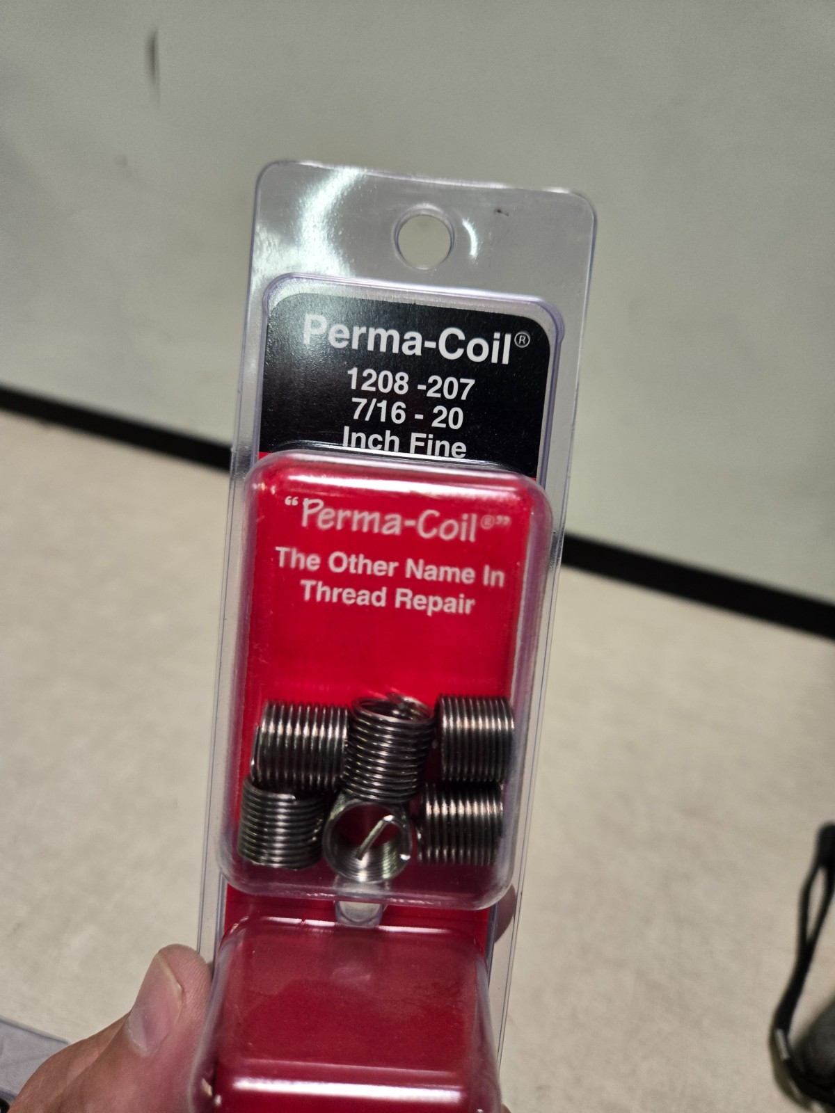 7/16-20 NF Thread Repair Kit Perma Coil 1208-207 Fits Heli USA