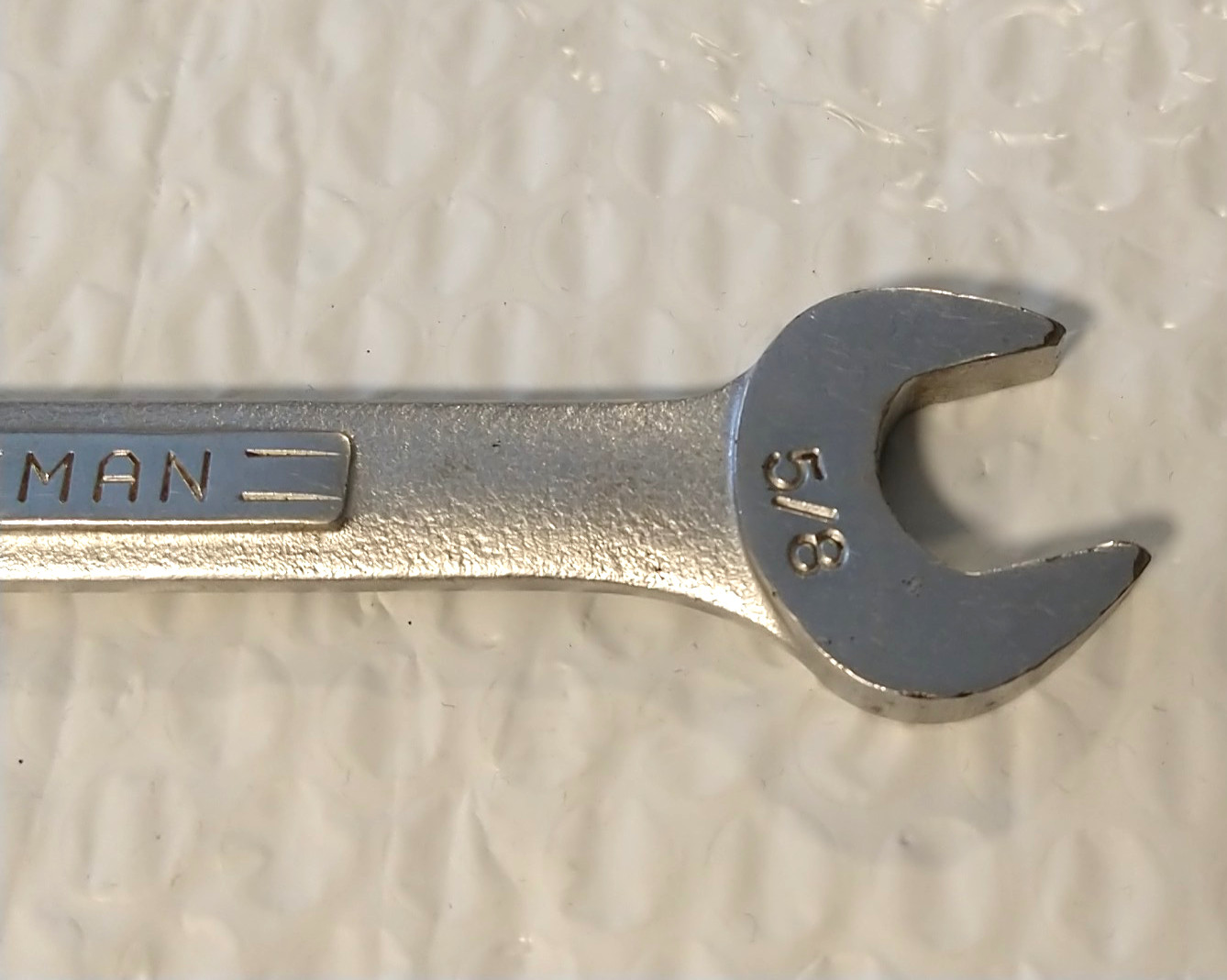 CRAFTSMAN TOOLS USA VV44697, 5/8″ COMBINATION WRENCH, 7.75″ LONG, 12 POINT.