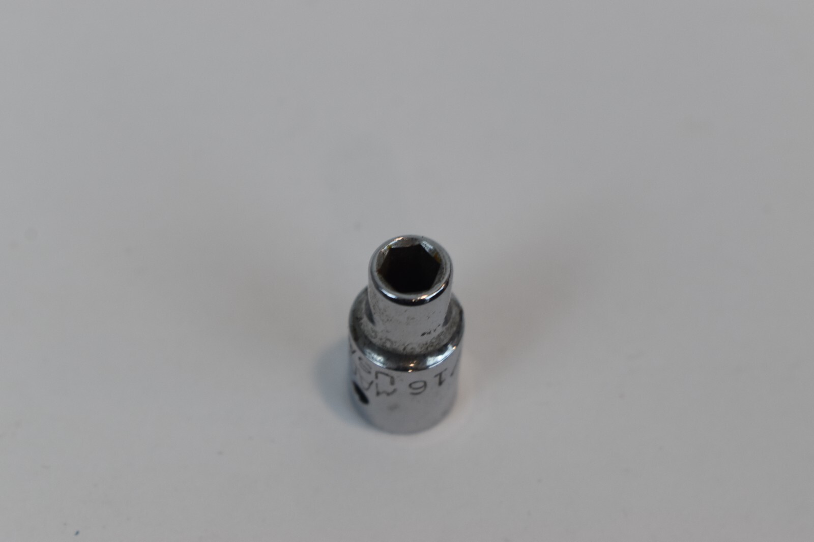 Mac Tools M66 3/16″ SAE Shallow Socket 1/4″ Drive 6 Point USA Chrome Finish