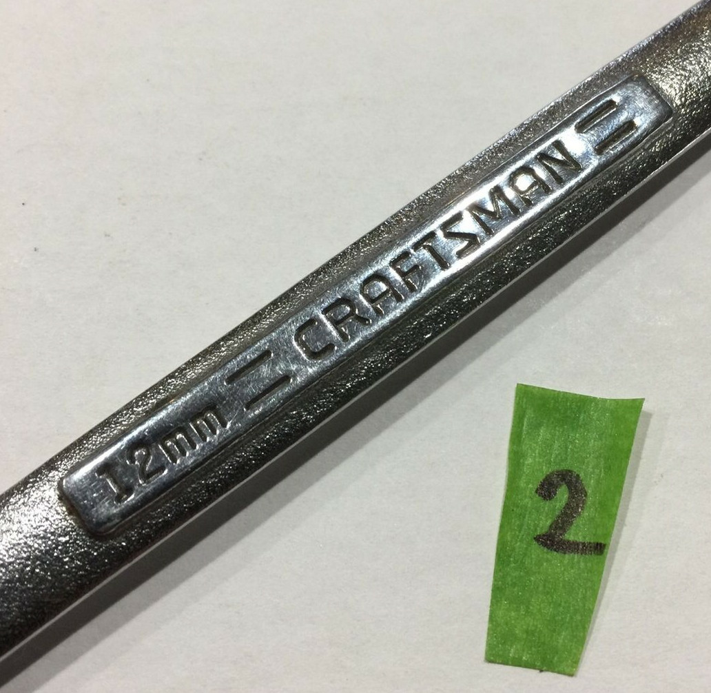 Craftsman VA 42916 12mm Combination Wrench 12 Point (2)