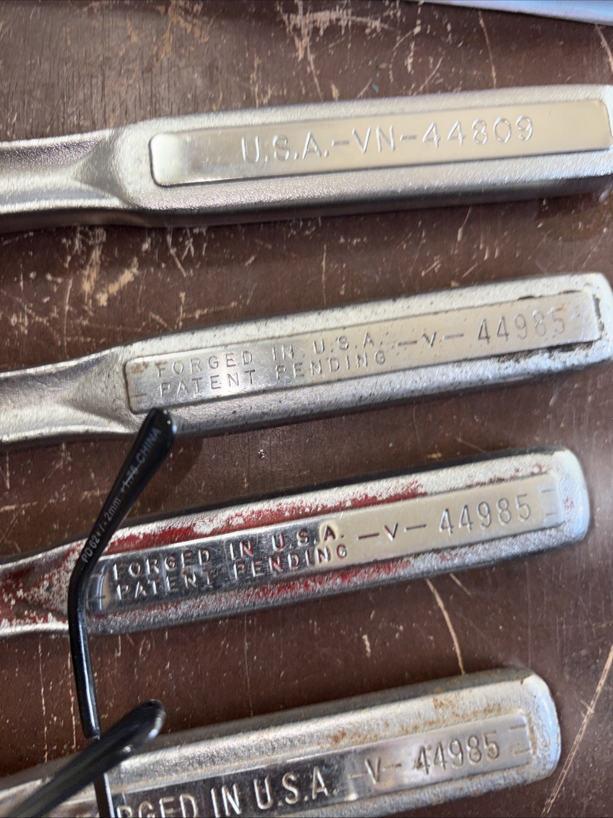 Lot Of 4 Vintage Craftsman 1/2” Quick Release Ratchets USA