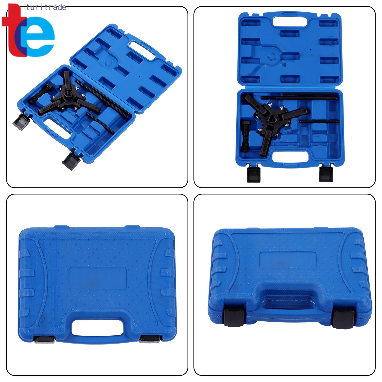 Harmonic Balancer Puller Kit Adjustable 3-Jaw Puller Set for Removing Harmonic