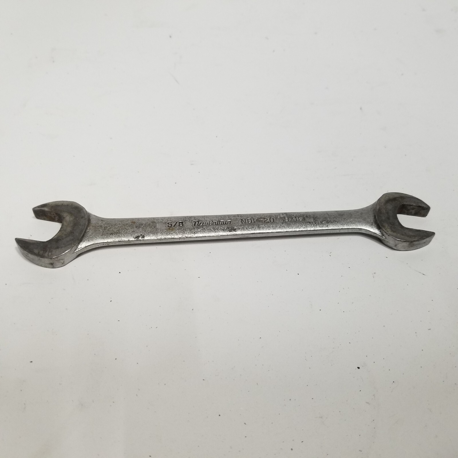 New Britain NDF-20 5/8in x 9/16in Open End Wrench USA MADE