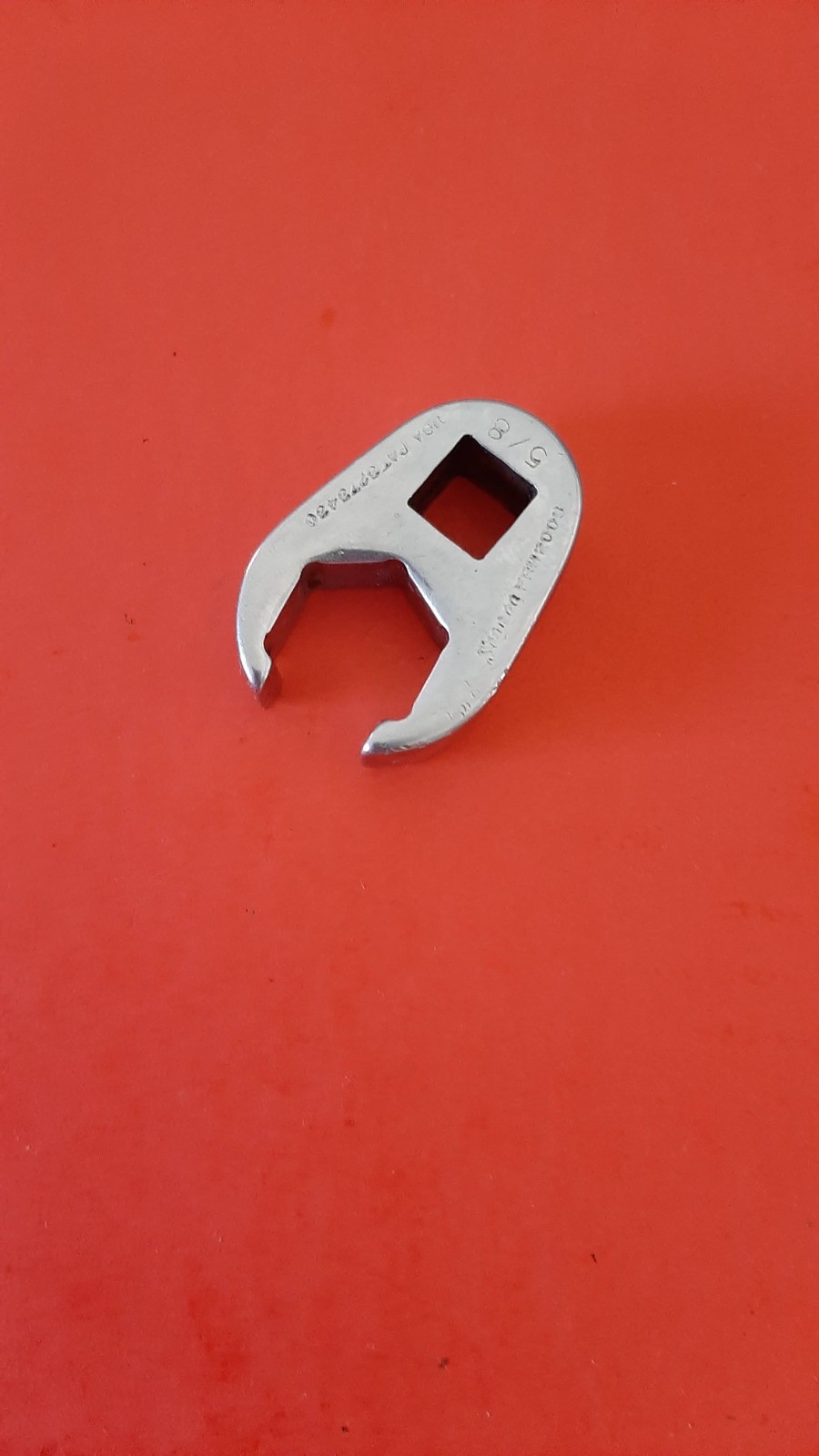 Snap-on 3/8″ Drive 5/8″ 6PT Point Chrome Flare Nut End Crowfoot Socket FRH200S