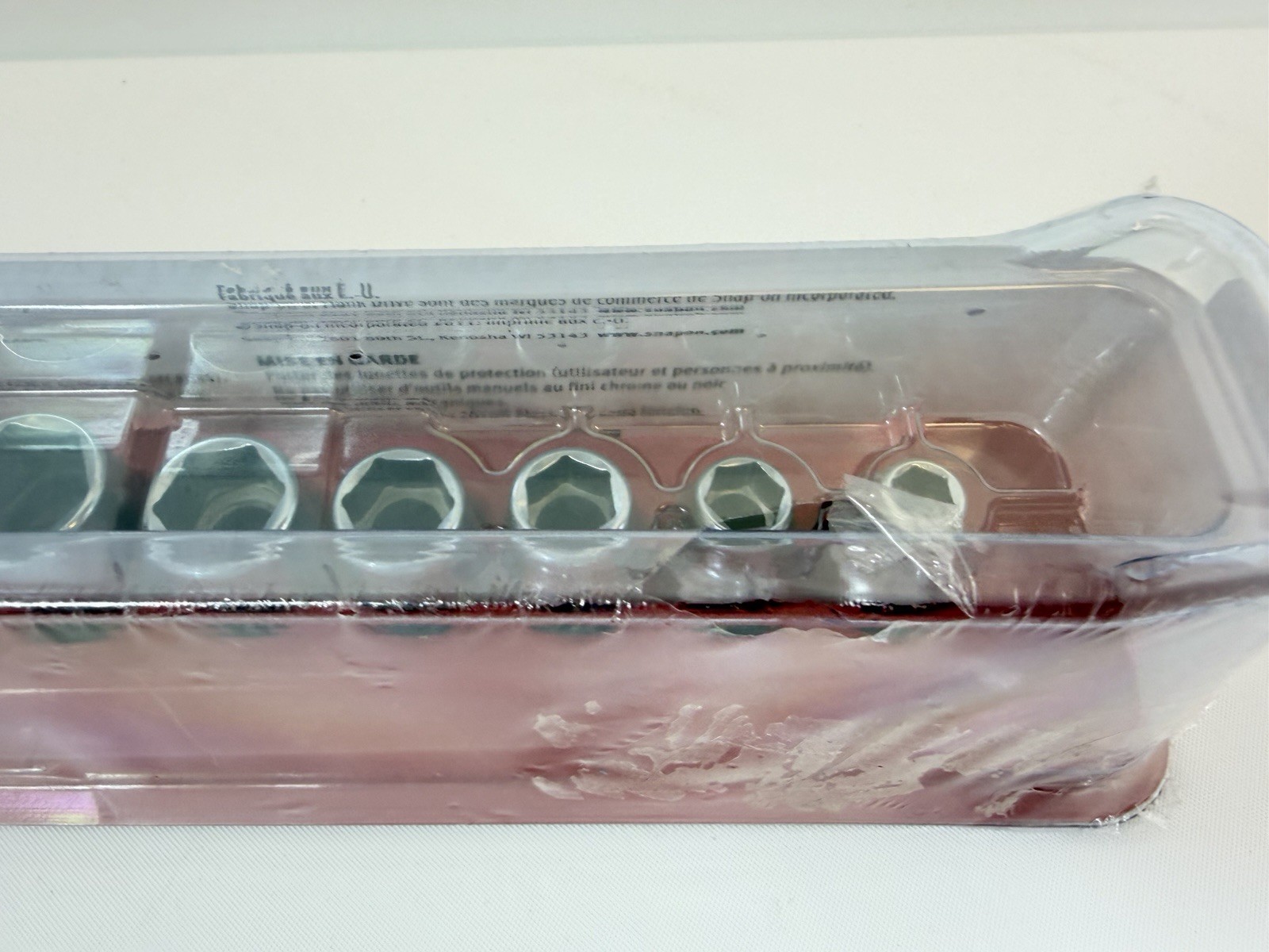 NEW Snap on 211FSY 3/8″ drive (1/4, 5/16, 3/8-7/8″) 6-point Shallow Socket Set