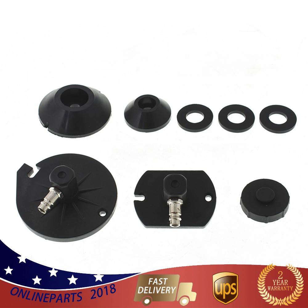 Brake & Clutch Bleeder Valve System Kit + Portable Pneumatic Air Pressure Kit