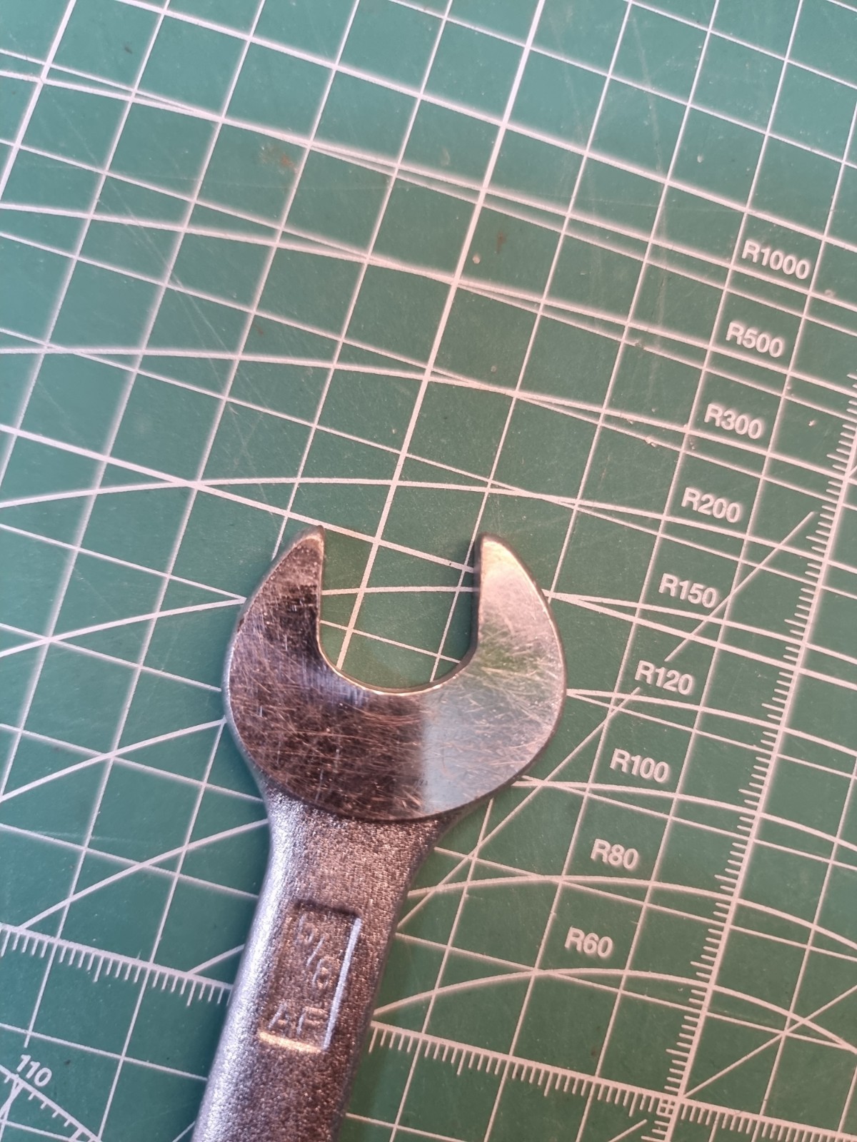 Matador No 100 11/16AF x 5/8AF Spanner. Made in Germany