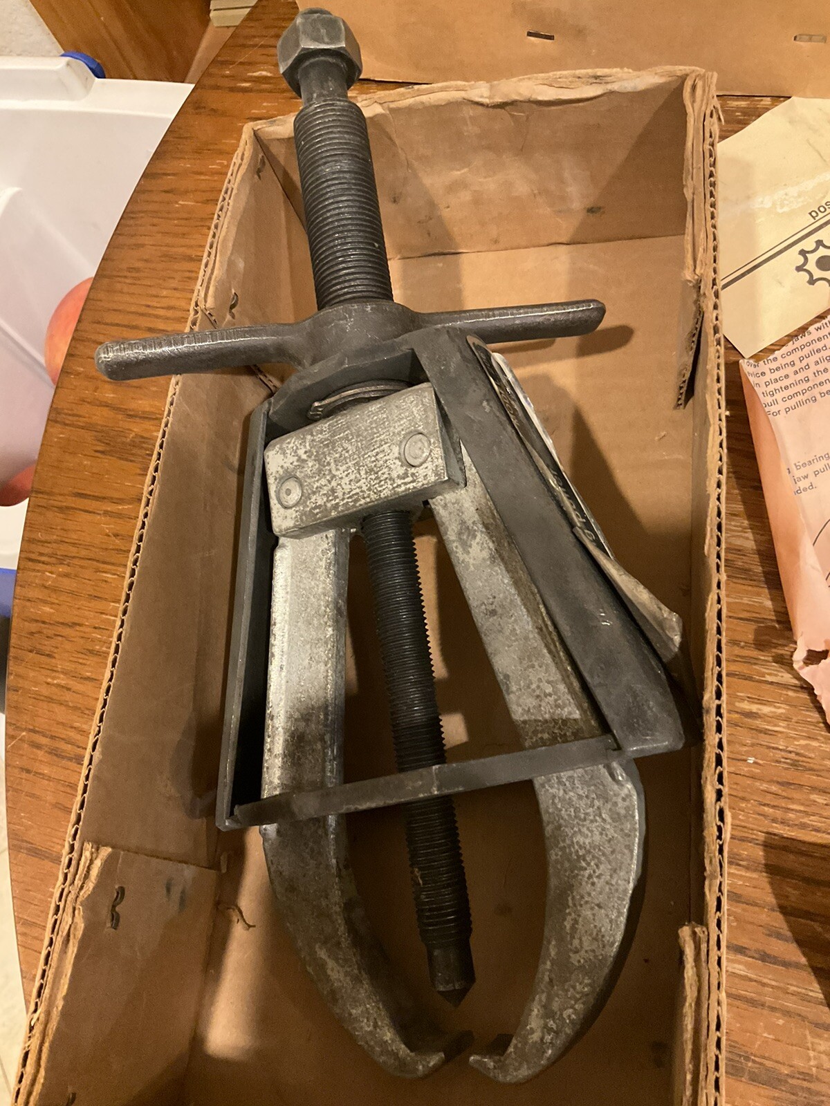 POSI LOCK Model 206 Gear Bearing 2 Jaw 6” Puller~6 Ton Cap Made In USA