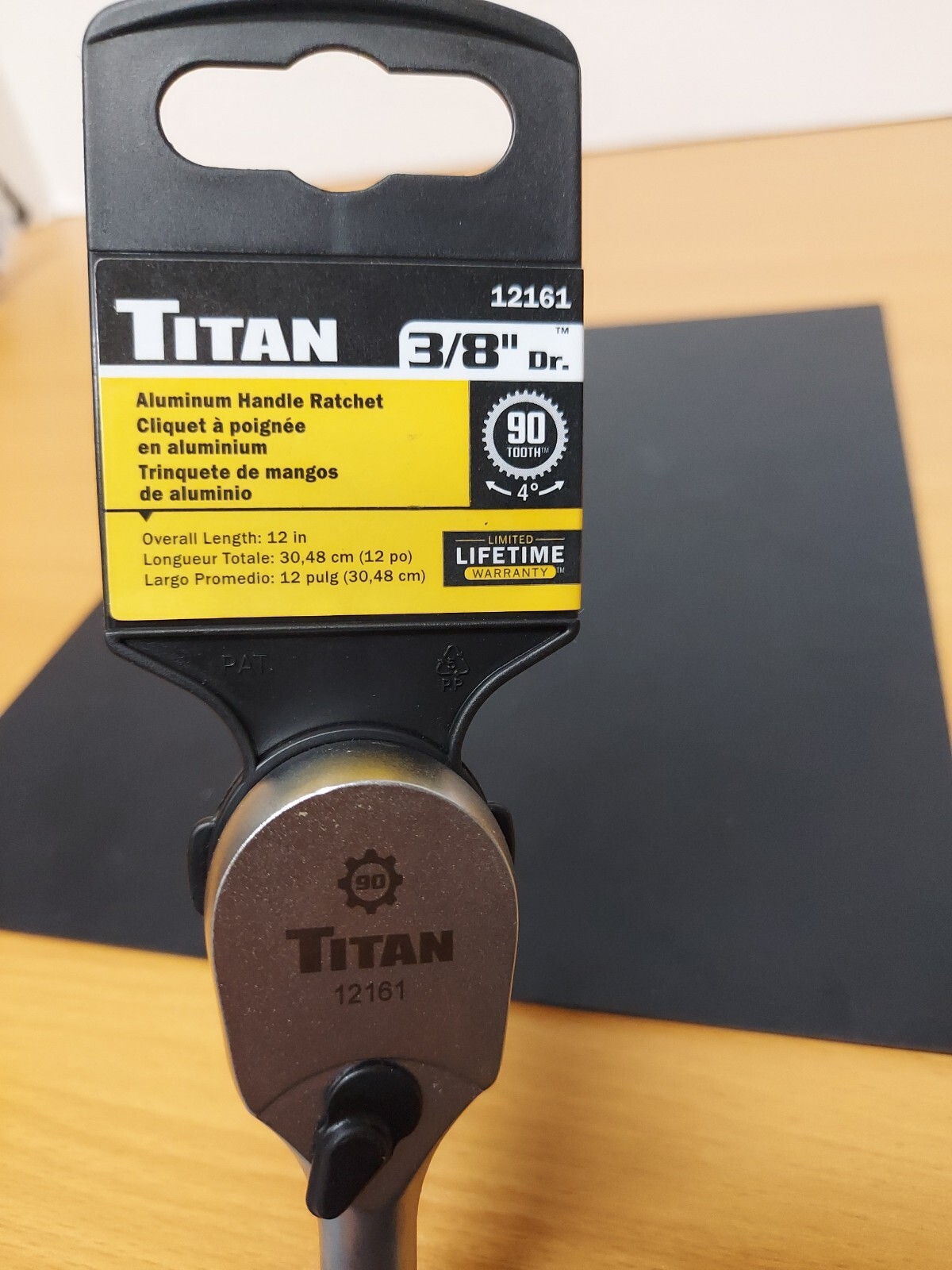 Titan 12161 3/8″Drive 12″ 90 Tooth Ratchet brand new