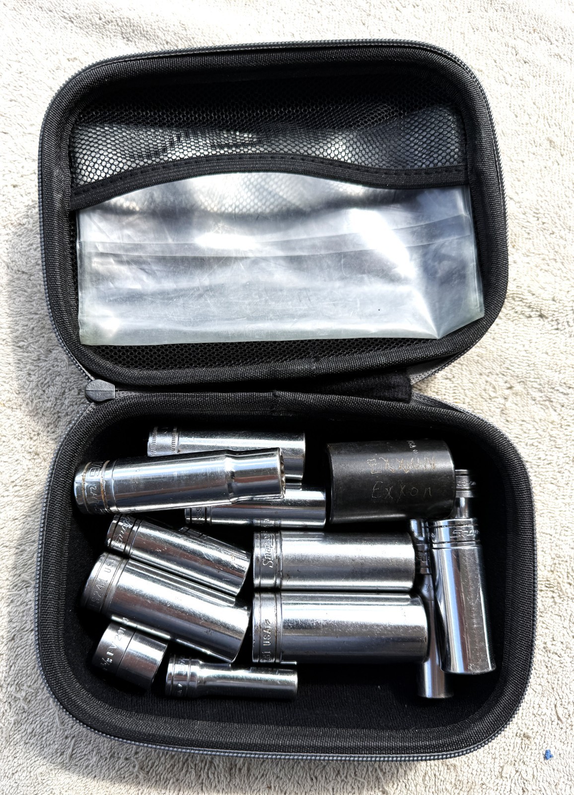 LOT OF 14 SNAP-ON SOCKETS – AS PICTURED