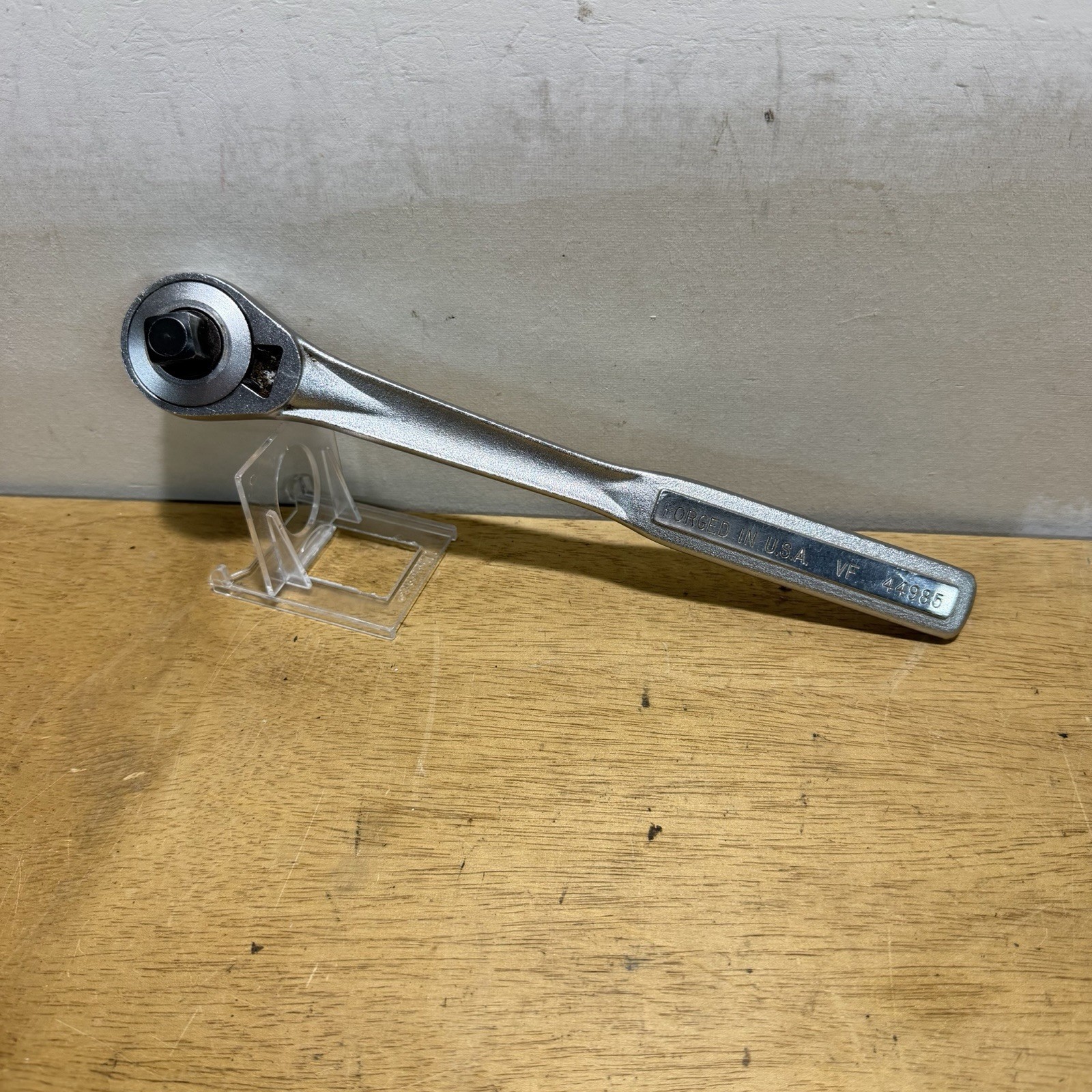 Craftsman Ratchet 1/2″ Drive USA -V- 44985 Wrench USA Made Quick Release