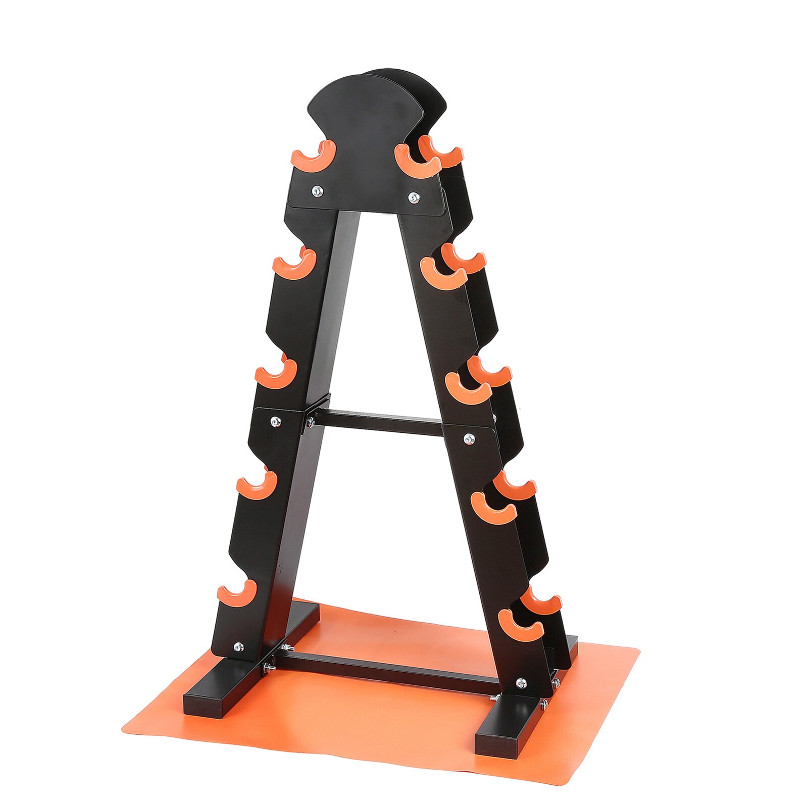A-Frame Dumbbell Rack 5 Tier Weight Storage Weight lifting Dumbbells 550LBS